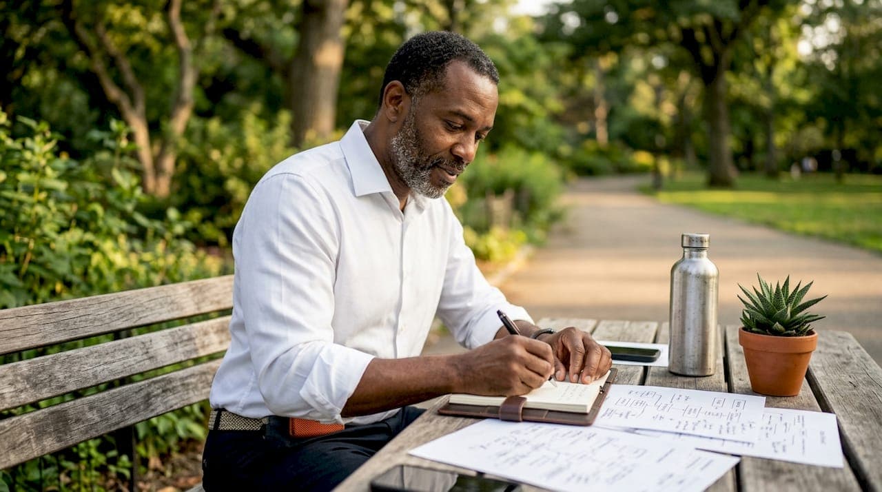 Hands typing by insurance underwriter at desk