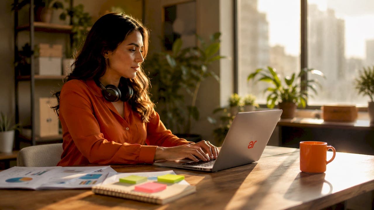 Dispatcher managing AI decision automation screens