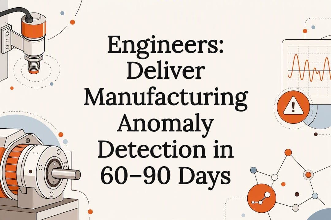 Manufacturing anomaly detection title card