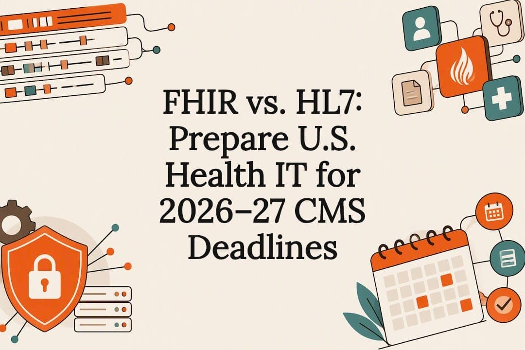 FHIR vs. HL7: Prepare U.S. Health IT for 2026–27 CMS Deadlines