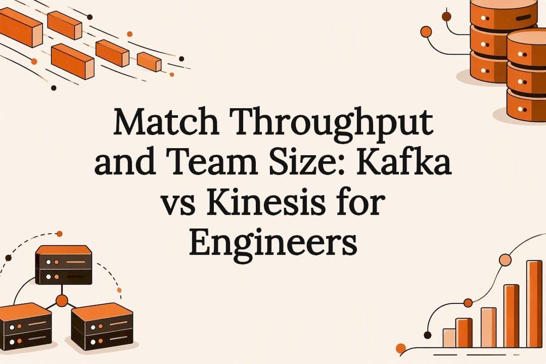 Match Throughput and Team Size: Kafka vs Kinesis for Engineers