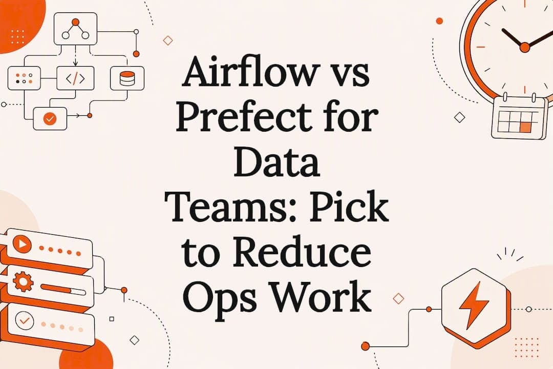 Airflow vs Prefect for Data Teams: Pick to Reduce Ops Work