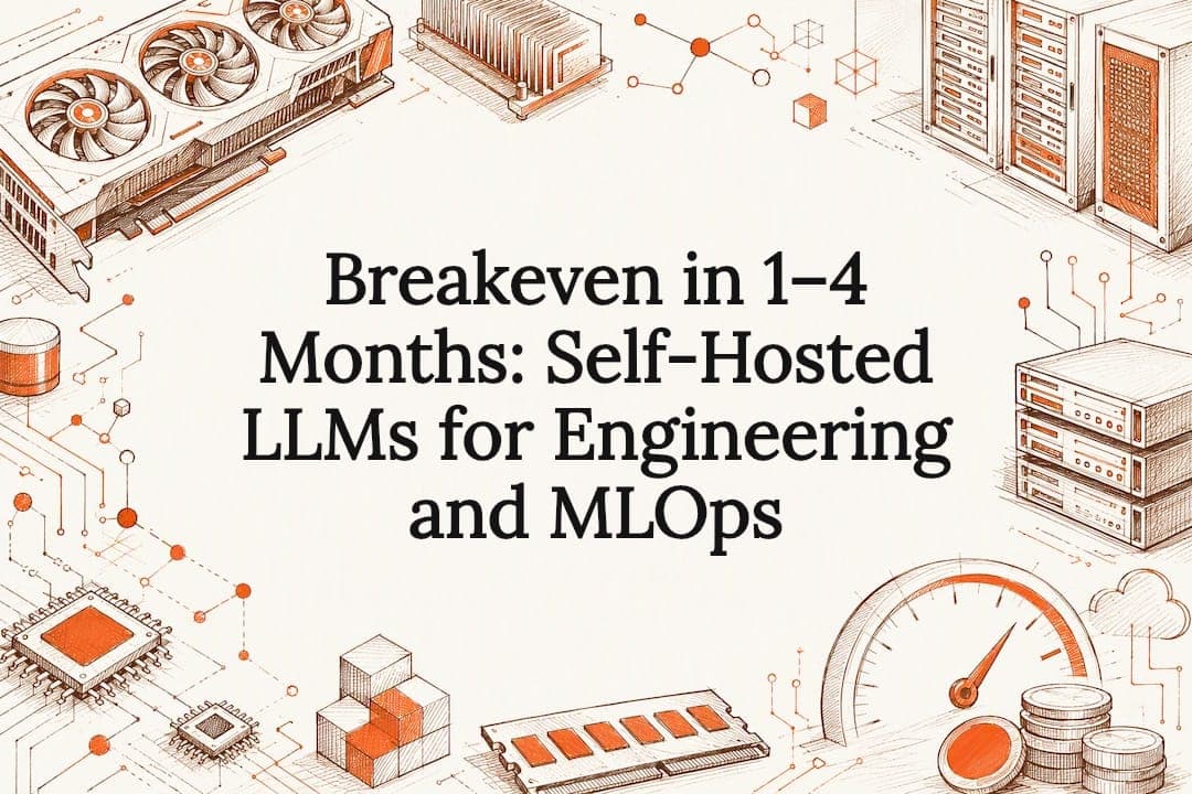 Breakeven in 1–4 Months: Self-Hosted LLMs for Engineering and MLOps