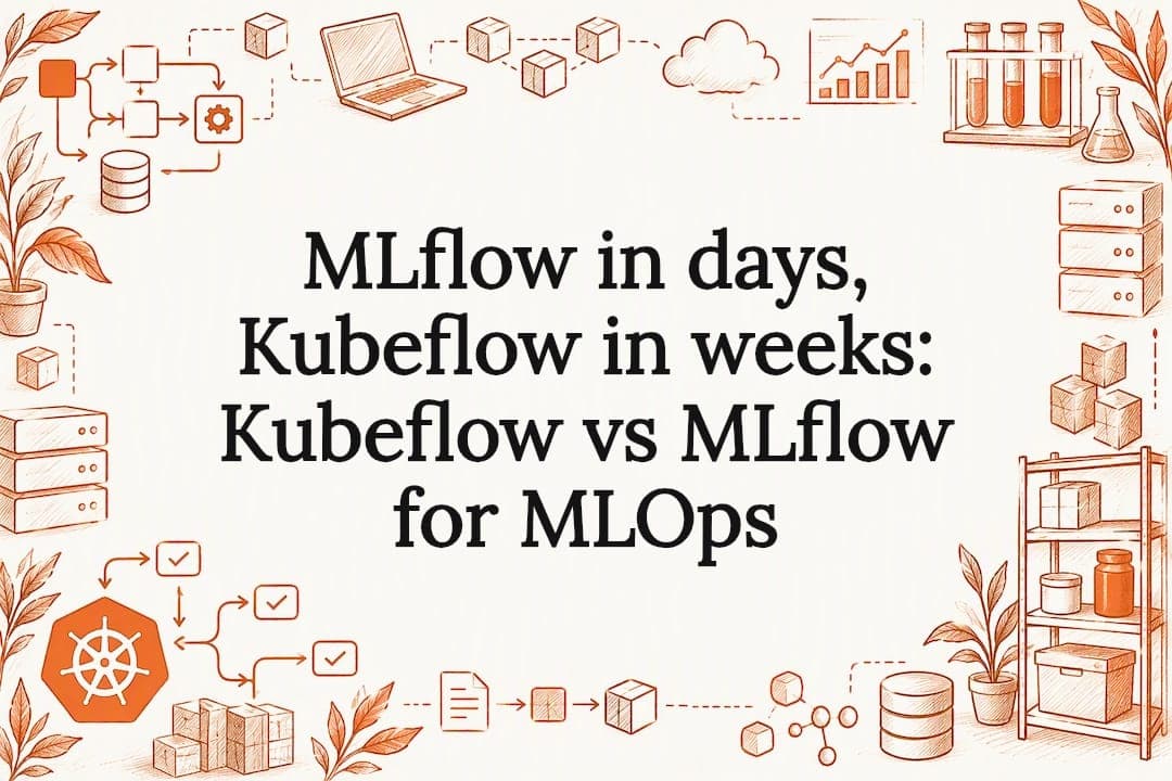 MLflow in days, Kubeflow in weeks: Kubeflow vs MLflow for MLOps